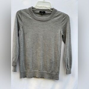 J. Crew X-small Merino Sweater Heather gray